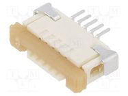 Connector: FFC/FPC; horizontal; PIN: 5; top contacts,ZIF; SMT; 50V MOLEX