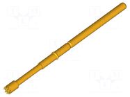 Test needle; Spring compression: 6.4mm; 8mm; 8A; CuBe; gold-plated INGUN