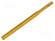 Test probe socket; Contact plating: gold-plated; KS-100; L: 32mm INGUN