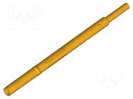 Test probe socket; Contact plating: gold-plated; KS-100; L: 30mm INGUN