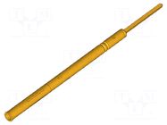 Test probe socket; Contact plating: gold-plated; KS-100 INGUN