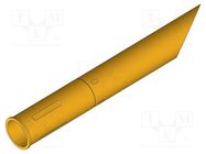Test probe socket; Contact plating: gold-plated; KS-113; 23mm INGUN