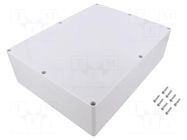 Enclosure: multipurpose; X: 230mm; Y: 300mm; Z: 86mm; polycarbonate GAINTA