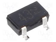 Transistor: NPN; bipolar; BRT; 50V; 0.1A; 200mW; SC59,SOT346 ROHM SEMICONDUCTOR