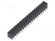 Connector: pin strips; socket; female; PIN: 40; BL LP 6 SMD; 3A FISCHER ELEKTRONIK