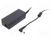Power supply: switching; 19VDC; 3.42A; Out: 5,5/2,5; 65W; desktop AKYGA