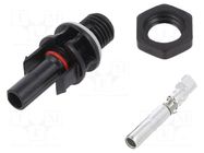 Connector: solar; socket; female; IP67; crimped; 35A; 4÷6mm2 CABUR