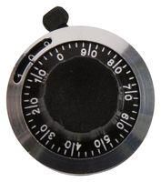 COUNTING DIAL, 10 TURN, 7/8" DIA