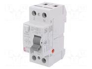 RCD breaker; Inom: 16A; Ires: 30mA; Poles: 2; 230V,400V; IP20; EFI ETI POLAM