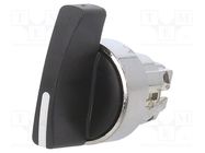 Switch: rotary; 22mm; Stabl.pos: 1; black; none; IP66; prominent SCHNEIDER ELECTRIC