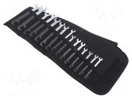 Wrench-set; spanner; 15pcs. STAHLWILLE