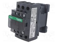 Contactor: 3-pole; NO x3; Auxiliary contacts: NO + NC; 24VDC; 32A SCHNEIDER ELECTRIC