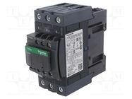 Contactor: 3-pole; NO x3; Auxiliary contacts: NO + NC; 110VAC; 50A SCHNEIDER ELECTRIC