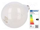 LED lamp; neutral white; E27; 230VAC; 3452lm; P: 23W; 4000K PHILIPS