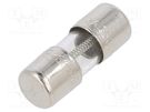 Fuse: fuse; time-lag; 2A; 350VAC; cylindrical,glass; 5x15mm; brass BEL FUSE