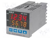 Module: regulator; temperature; -1999÷9999; SPST-NO; OUT 2: 4÷20mA ANLY ELECTRONICS