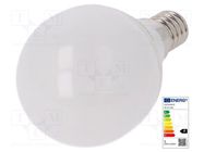 LED lamp; neutral white; E14; 230VAC; 470lm; P: 5.5W; 4000K ams OSRAM