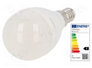 LED lamp; neutral white; E14; 230VAC; 806lm; P: 7.5W; 4000K ams OSRAM