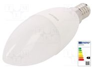 LED lamp; neutral white; E14; 230VAC; 806lm; P: 7W; 4000K; CRImin: 80 ams OSRAM