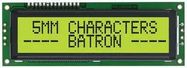 LCD MODULE, ALPHANUMERIC, 20X2