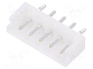 Connector: wire-board; socket; male; PIN: 5; EH; 3A; 250V; straight JST