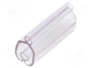 Markers; 8÷16mm; PVC; transparent; -30÷60°C; PT+30; UL94V-0; W: 10mm PARTEX