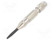 Automatic center punch; Ø: 17mm; L: 130mm; Ø: 6mm; 180÷250N RENNSTEIG