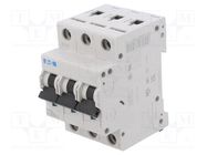 Circuit breaker; 230/400VAC; Inom: 16A; Poles: 3; Charact: K; 15kA EATON ELECTRIC