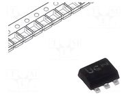 IC: digital; AND; Ch: 1; IN: 2; CMOS; SMD; SOT553; MiniGate; -55÷125°C ONSEMI