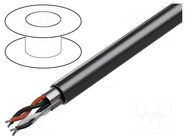 Wire; 2x2x24AWG; RS232; stranded; Cu; shielded,Al-PET foil; LSZH BELDEN
