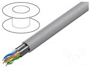 Wire; F/UTP; 4x2x23AWG; 6; wire; Cu; Insulation: LSZH; grey; 305m BELDEN
