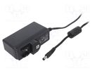 Power supply: switched-mode; mains,plug; 18VDC; 2A; 36W; Plug: none XP POWER