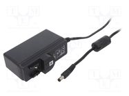 Power supply: switching; mains,plug; 18VDC; 2A; 36W; Plug: none XP POWER