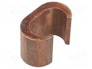 Connector: C shape crimp; copper; 185mm2; Application: earthing BM GROUP