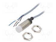 Sensor: inductive; OUT: NPN / NO; 8mm; 10÷40VDC; M18; IP67; 200mA CARLO GAVAZZI