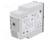 Timer; 0,1÷600s; DPDT; 250VAC/8A,24VDC/5A; Usup: 24÷240VAC; IP20 CARLO GAVAZZI