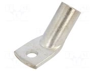 Tip: ring tube; M10; 150mm2; crimped; for cable; angled 45°; tinned ERKO
