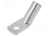 Tip: ring tube; M6; 25mm2; crimped; for cable; angled 45°; tinned ERKO
