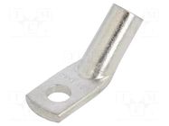 Tip: ring tube; M8; 35mm2; crimped; for cable; angled 45°; tinned ERKO
