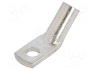 Tip: ring tube; M8; 35mm2; crimped; for cable; angled 45°; tinned ERKO