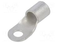 Tip: ring; M8; 50mm2; crimped; for cable; tinned; copper; 8.5mm ERKO
