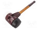Hammer; 490mm; W: 175mm; 2.89kg; 80mm; round; SIMPLEX HALDER