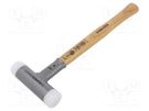 Hammer; 330mm; W: 110mm; 460g; 30mm; round; wood (hickory) HALDER