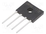 Bridge rectifier: single-phase; Urmax: 800V; If: 8A; Ifsm: 270A SHINDENGEN