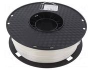 Filament: PET-G; 1.75mm; natural; 220÷260°C; 1kg GEMBIRD