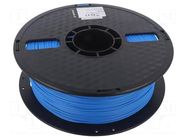 Filament: PLA; 1.75mm; fluorescent blue; 190÷220°C; 1kg GEMBIRD