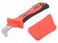 Knife; for electricians; insulated 