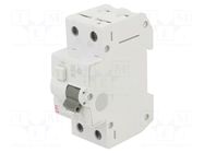 RCBO breaker; Inom: 20A; Ires: 300mA; Poles: 2; 230/400VAC; IP20 ETI POLAM