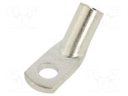 Tip: ring tube; M10; 50mm2; crimped; for cable; angled 45°; tinned ERKO