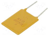 Fuse: PTC polymer; 6A; Imax: 100A; THT OPTIFUSE